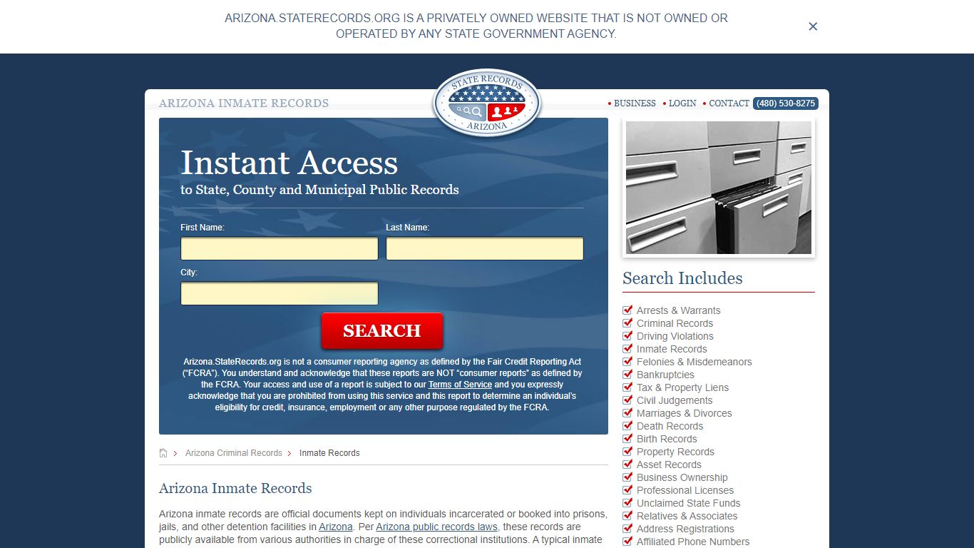 Arizona Inmate Records | StateRecords.org